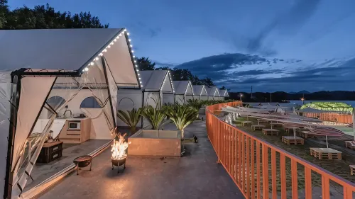 Sacheon Bito Love Glamping Season 2 - Pools
