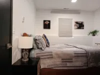 Modern King Suite + Full Kitchen + W/D + Walk to Rushmore Mall