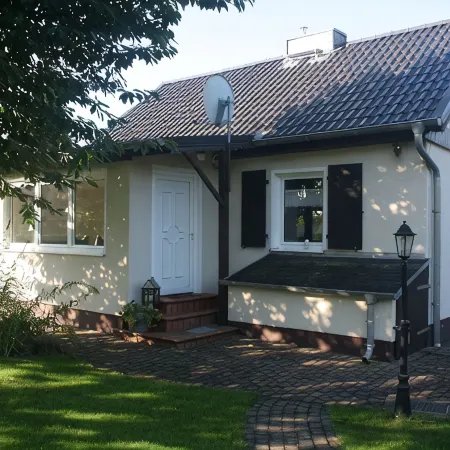 Vacation home in Bernau near Berlin in a quiet location with veranda and terrace