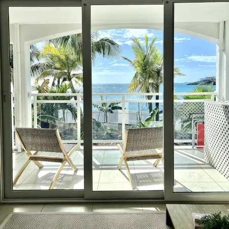 Maho Beach Escape; Sunset Ocean View