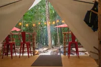Pap's Glamp on Lake Hartwell - Balkon