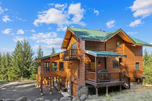 Huge Mt Views, Hgtv Show Log Home - Gated Development, CLE Elum Minutes Away!!! - Feriehus