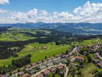 Oberreute - Modern vacation apartment with panoramic views of the Allgäu - Wifi