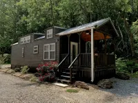 Tiny home only 1 mile from Vogel State Park! The Gray Loft Reece Farm Village