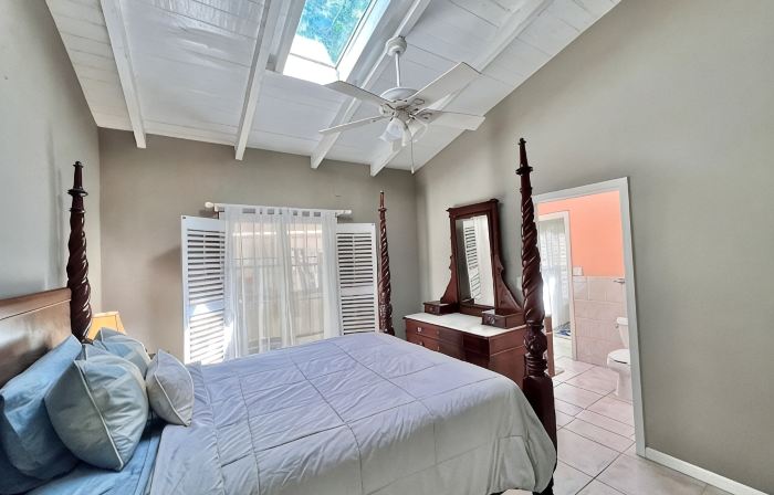 Quiet hillside villa with expansive sea, beach, and mountain views...