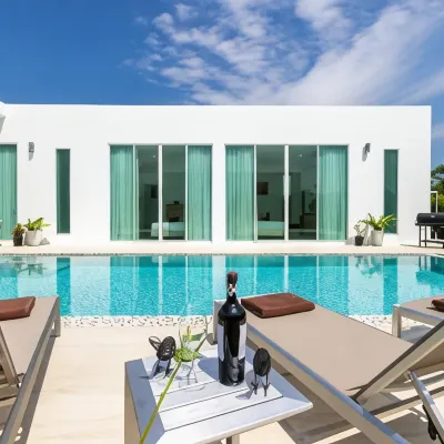Modern 4 Bedroom Private Pool Villa KH-A2 Hotels near Pranburi Forest Park