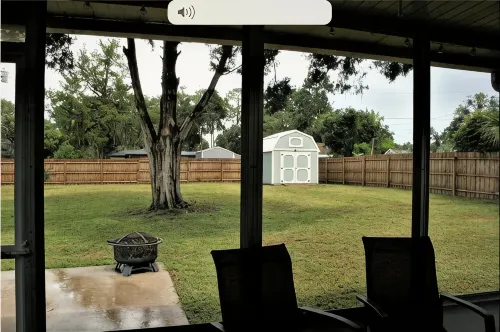 Beat the Heat in Two Screened Patios!