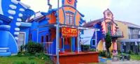 Villa Miky Kota Bunga Puncak Cianjur Bogor - parking