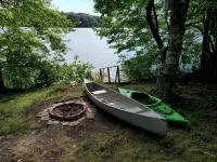 Beautiful Cape Cod Lakefront Retreat with Dock - Homestays