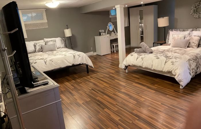 Ultra-clean basement apartment near Montreal airport!