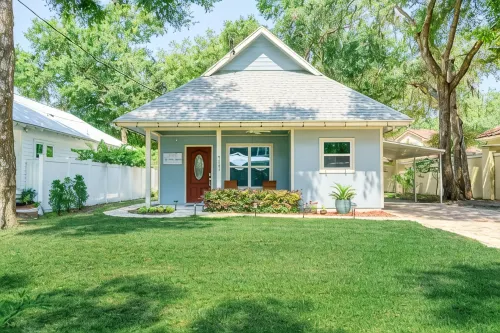 Tranquil beach cottage in historic American Beach! 5 min walk to the beach! - 4-Star