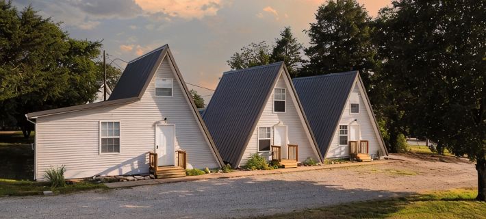 The Bohemian A Frame. Hotels in Pine B Township