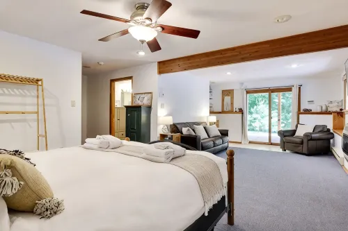 Pocono Chalet- walking distance to Lake Wallenpaupack- 3 Full baths - Alphydda