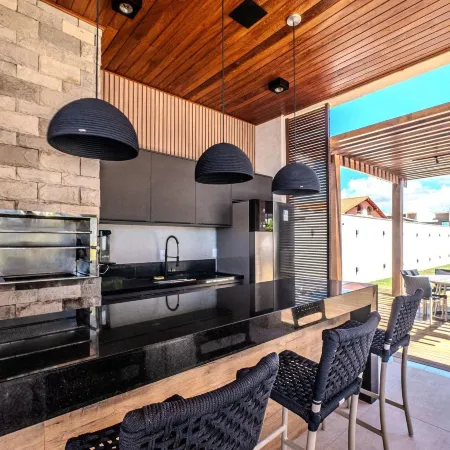 Beautiful apt in Building w Pool Guarajuba Aga0203