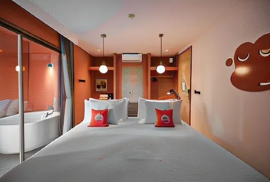 ห้องชิมแปนซี บาธพ็อด (เตียงใหญ่)