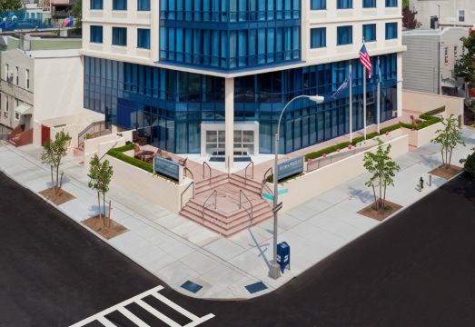 루프탑 라운지 뷰