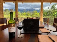 Nestled at the base of Rincon de la Vieja Volcano and bordering the Rio Celeste. - Wi-Fi