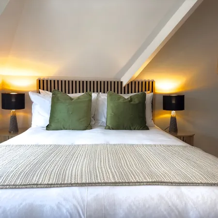 Comfortable Family Room with Double & Single Bed