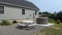 New 4-Bedroom, A-Frame, Ranch Home on Wooded Property Minutes from Lake George