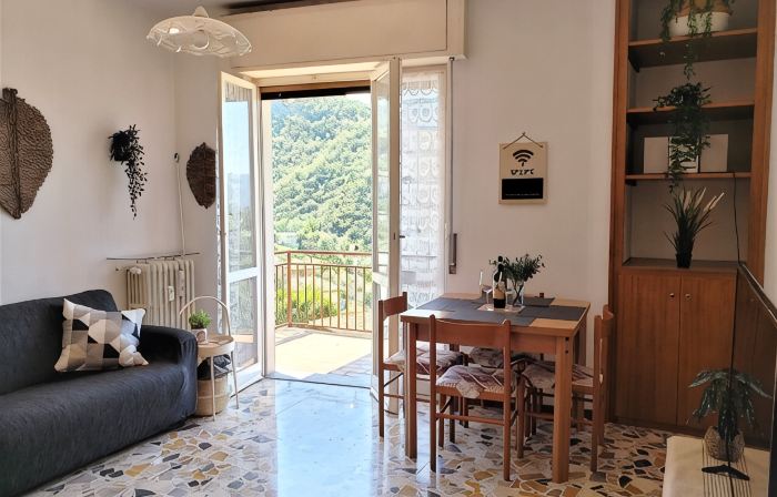 Charming Perledo Retreat with Lake View, Balcony & Parking