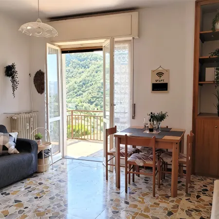 Charming Perledo Retreat with Lake View, Balcony & Parking