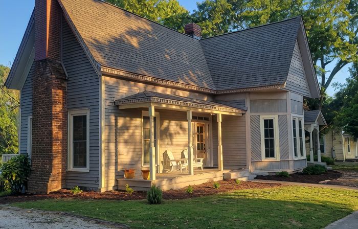 Blue Rose Bungalow: Downtown Vibe. No AC. 1896 Charm. Gym. Kitchen. Parking