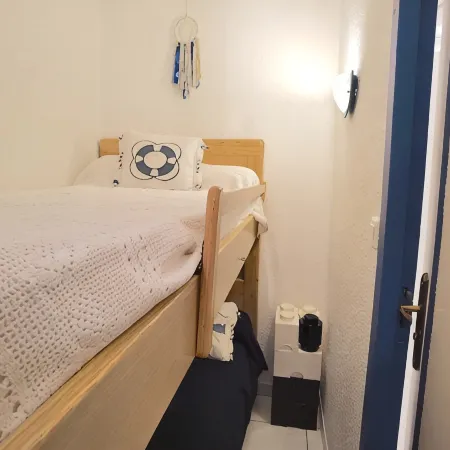 Cozy Appart 150 m from the beach with balcony + Parking