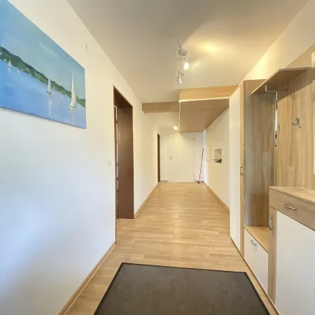 Idyllic apartment in the countryside with terrace, parking space (wallbox) and bicycle room.