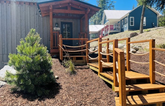 The Mill House at Elk Ridge Village Cabin 301A with Views of Flathead Lake