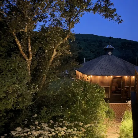 The Blue House on the Hill Catskills—VIEWS