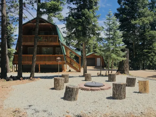 Sleeps 13- 3 Full Bathrooms - Family memories around the FIRE PIT! - Hytter