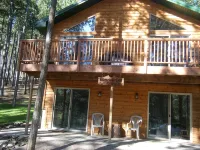 Modern Black Hills home nestled in the pines near beautiful Pactola Lake - balcony