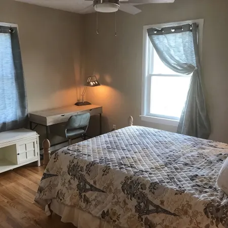 Private 3 bedroom, 2.5 bath home on 2 acres overlooking the Blue Ridge Mountains