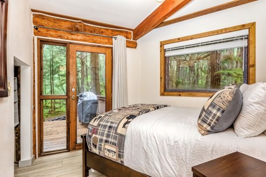 A Hexagonal Cabin in the Trees, Two Miles From Alyeska