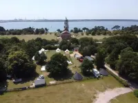 Bell Tent Glamping at Royal Victoria Country Park Hotels in Netley