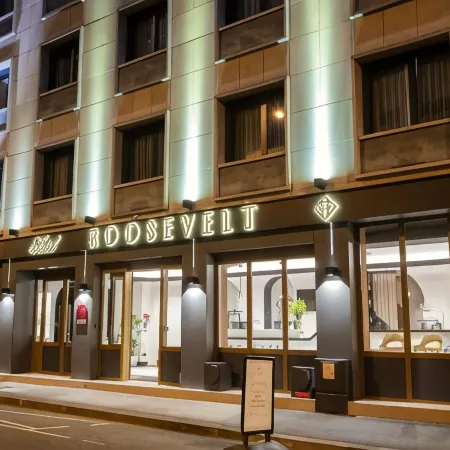 Hôtel le Roosevelt Lyon Отели рядом с достопримечательностью «06. Парк-де-ла-Тет»