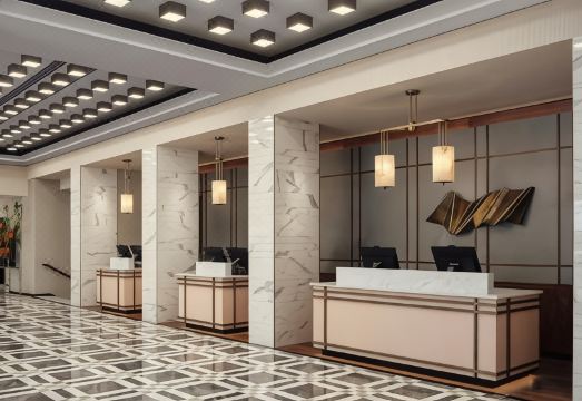 London Marriott Hotel West India QuayOver view