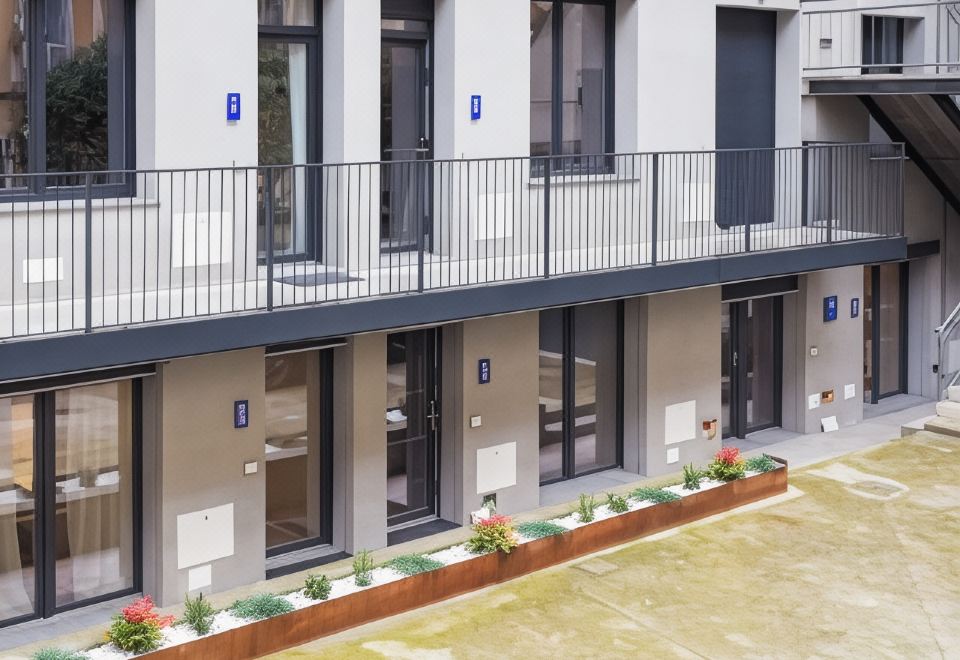 나이틀리 밀라노 데르가노 모던한 객실 인테리어