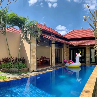 Kartika Dahayu Private Pool Villas Hotel in zona Cascate Tegenungan