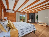 Indoor Pool, Luxury Log Estate, 2 Story Game Room Hotels in Deposit