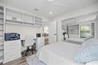 Luxe Coastal Retreat - 4BR w/ Pool, Hot Tub, Arcade & Work Space - 3 mi to beach
