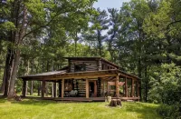 Secluded Finger Lakes Cabin Near Watkins Glen. Views,  Private Trails, Firepit
