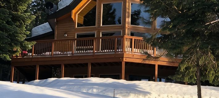 Large Luxury Cedar Home in the Forest at Lake Davis Near Golf Courses Ξενοδοχεία στην πόλη Plumas County