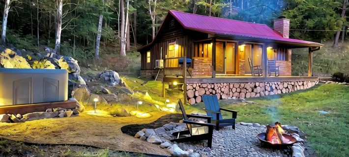 Secluded Lake Front Lodge In Cosby - Your Ultimate Hideaway Hotels in Cocke County