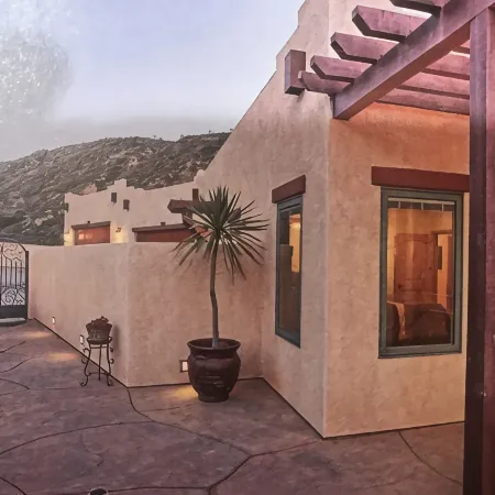 "Santa Fe style at the Beach"