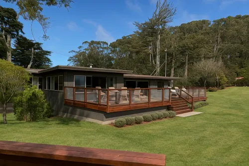 Newly Renovated Oceanfront Retreat in Bolinas with Spa and Huge Fenced Yard - 4-Star