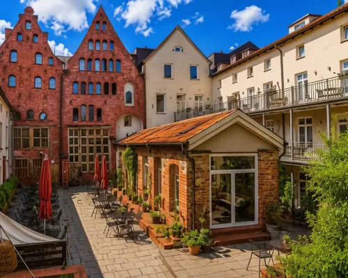 Romantik Hotel Scheelehof Stralsund Hotels in Stralsund