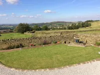 Law Brook Farm cottage with stunning views .