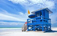 2B/2B 1400sf Siesta Key Townhouse With Parking Garage Across From Public Beach - バルコニー