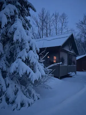 Quiet cabin minutes from UPPER RED LAKE and major resorts - Chalets